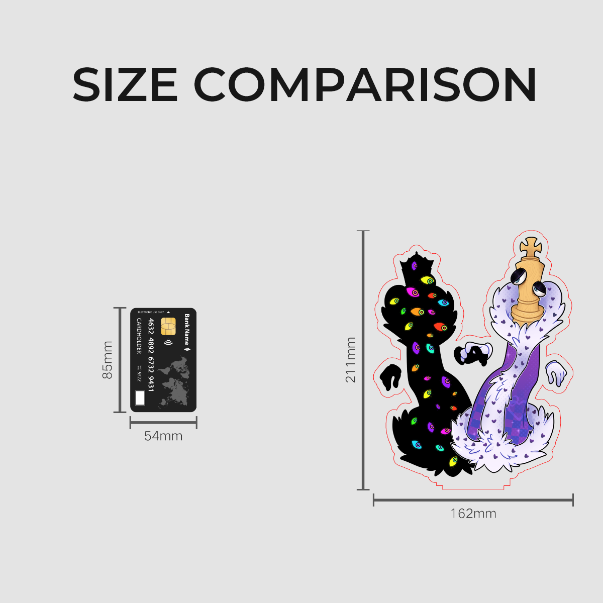 Kinger x Queenie Acrylic Standee