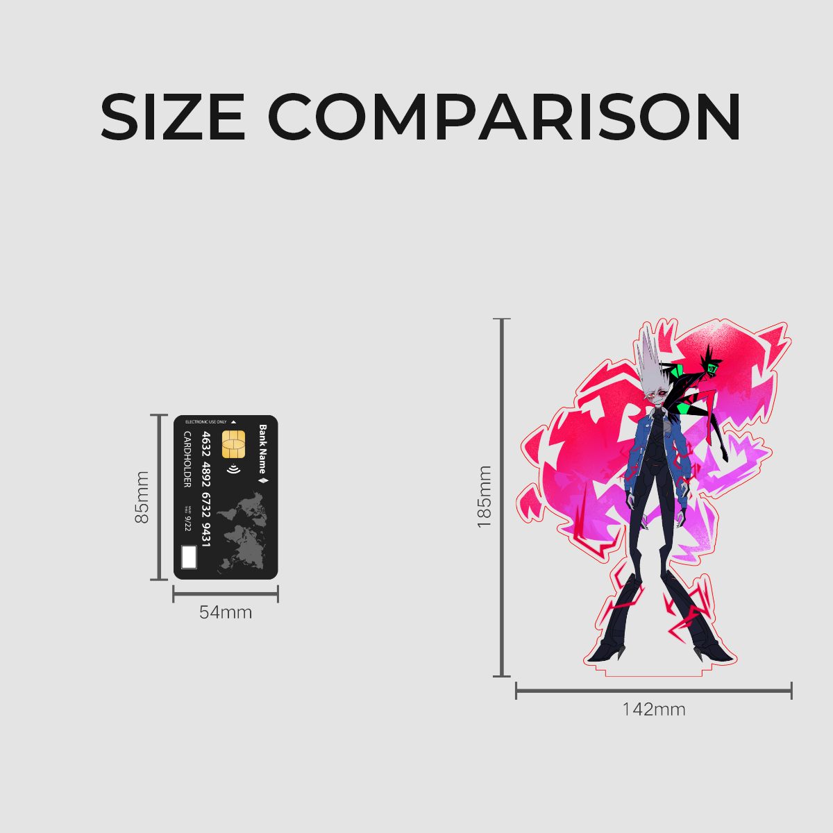 FlutterDust D and Capri (Angel Dust x Fluttershy Crackship) Acrylic Standees