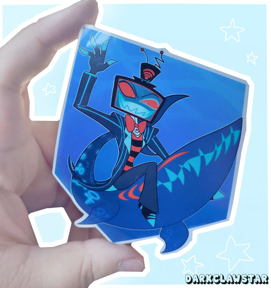 Vox Shark Sticker