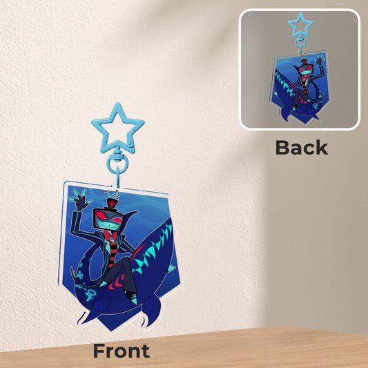 Vox Clear Acrylic Keychain