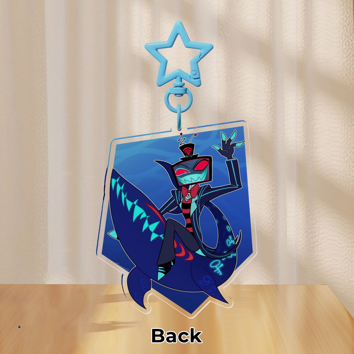 Vox Clear Acrylic Keychain