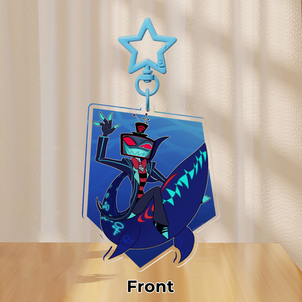 Vox Clear Acrylic Keychain