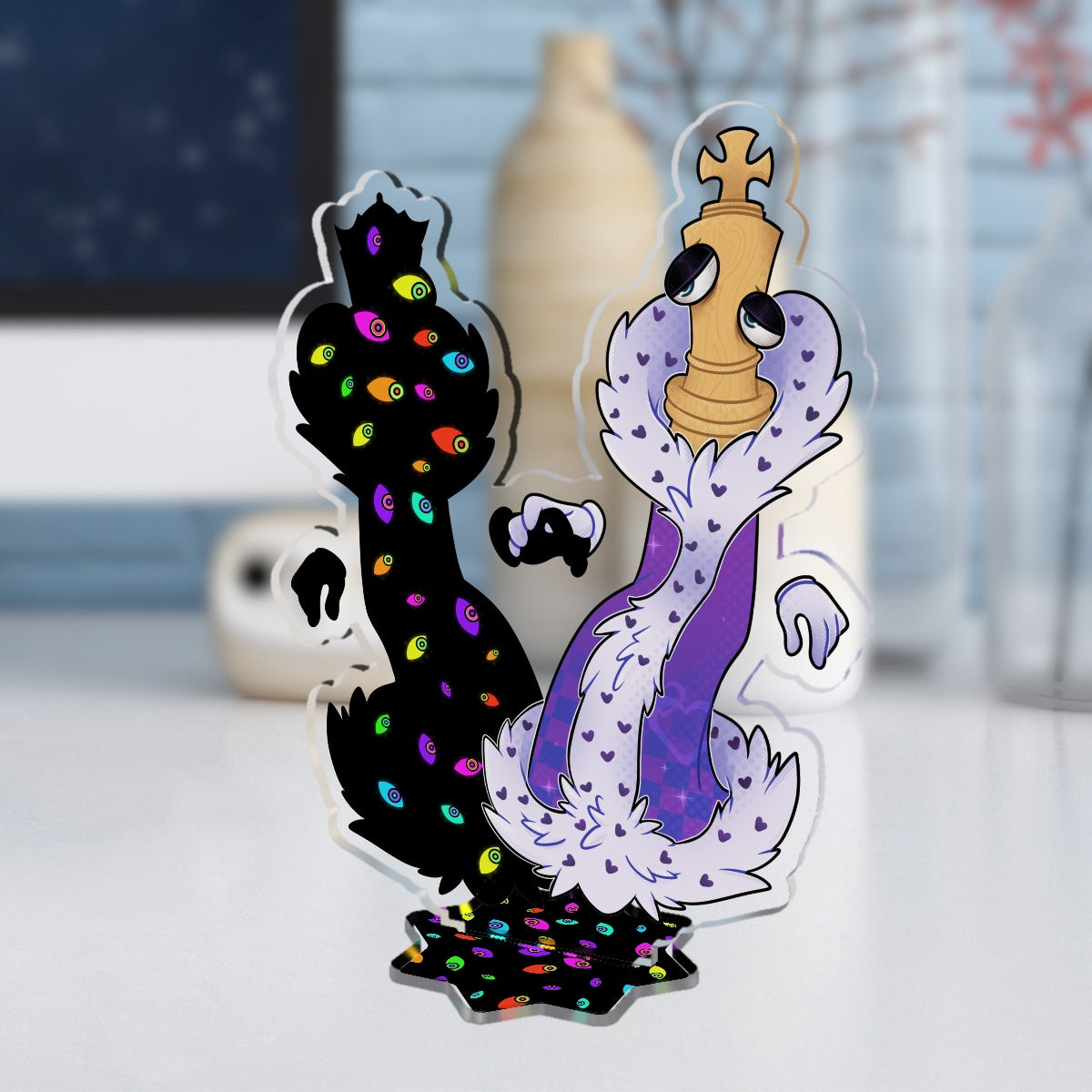 Kinger x Queenie Acrylic Standee