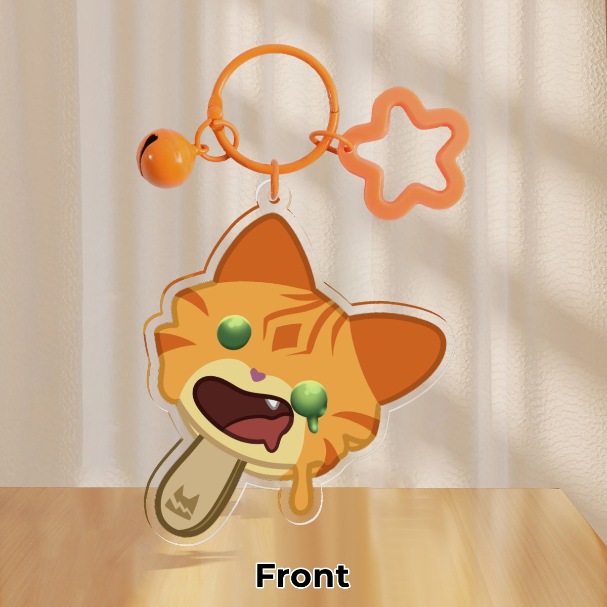 Firestar x Sandstorm Popsicle Acrylic Keychain