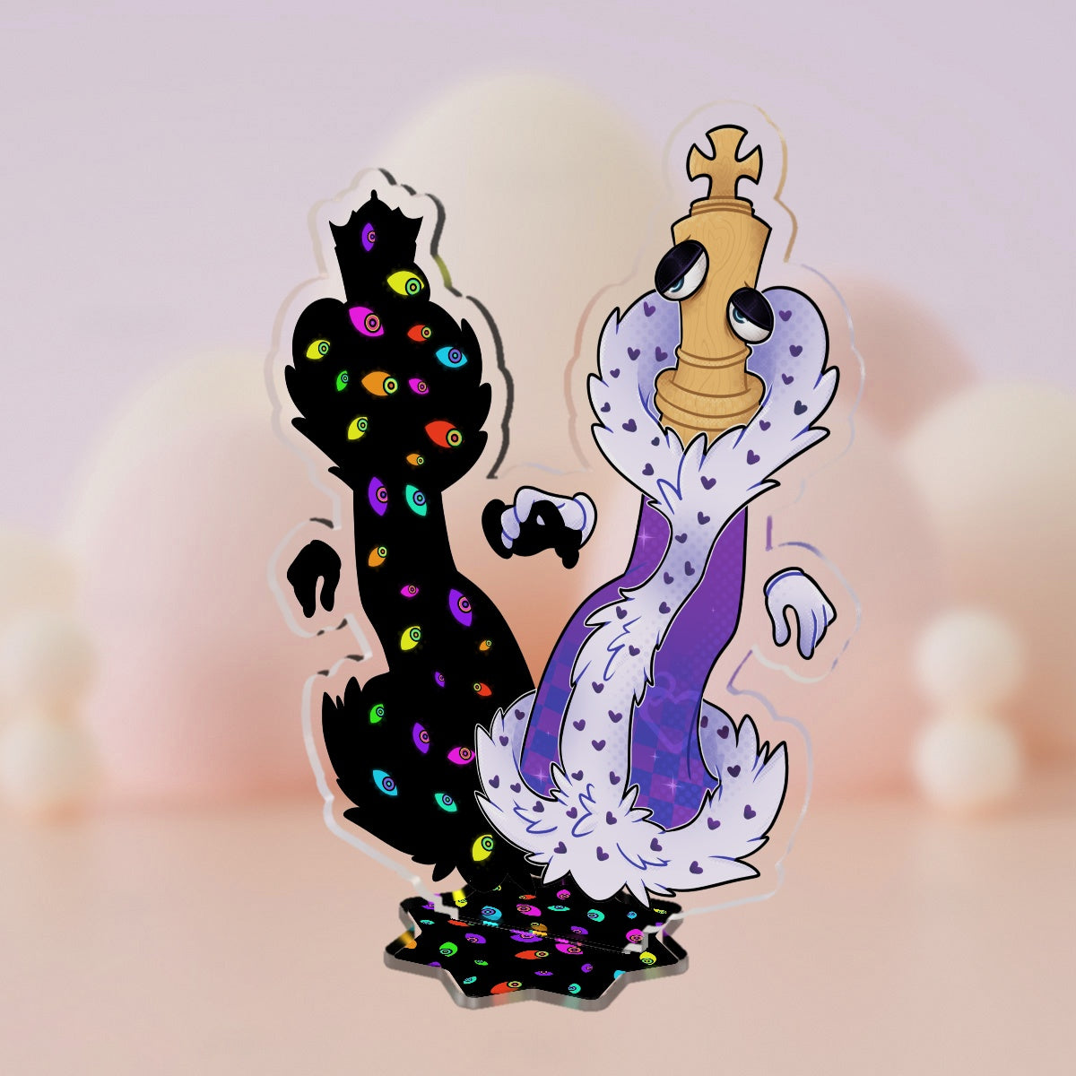 Kinger x Queenie Acrylic Standee