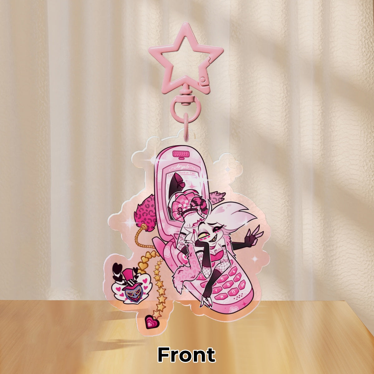 Angel Dust Y2K Acrylic Keychain