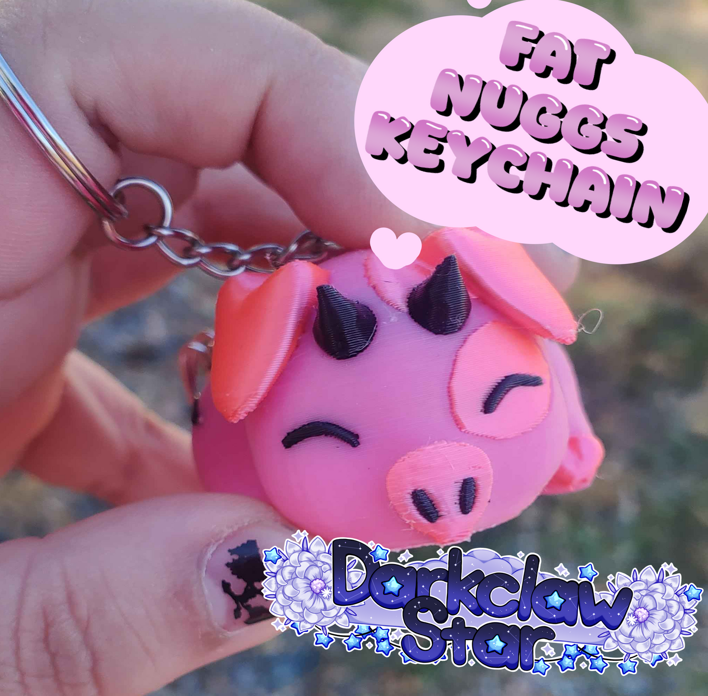 Fat Nuggets Keychain