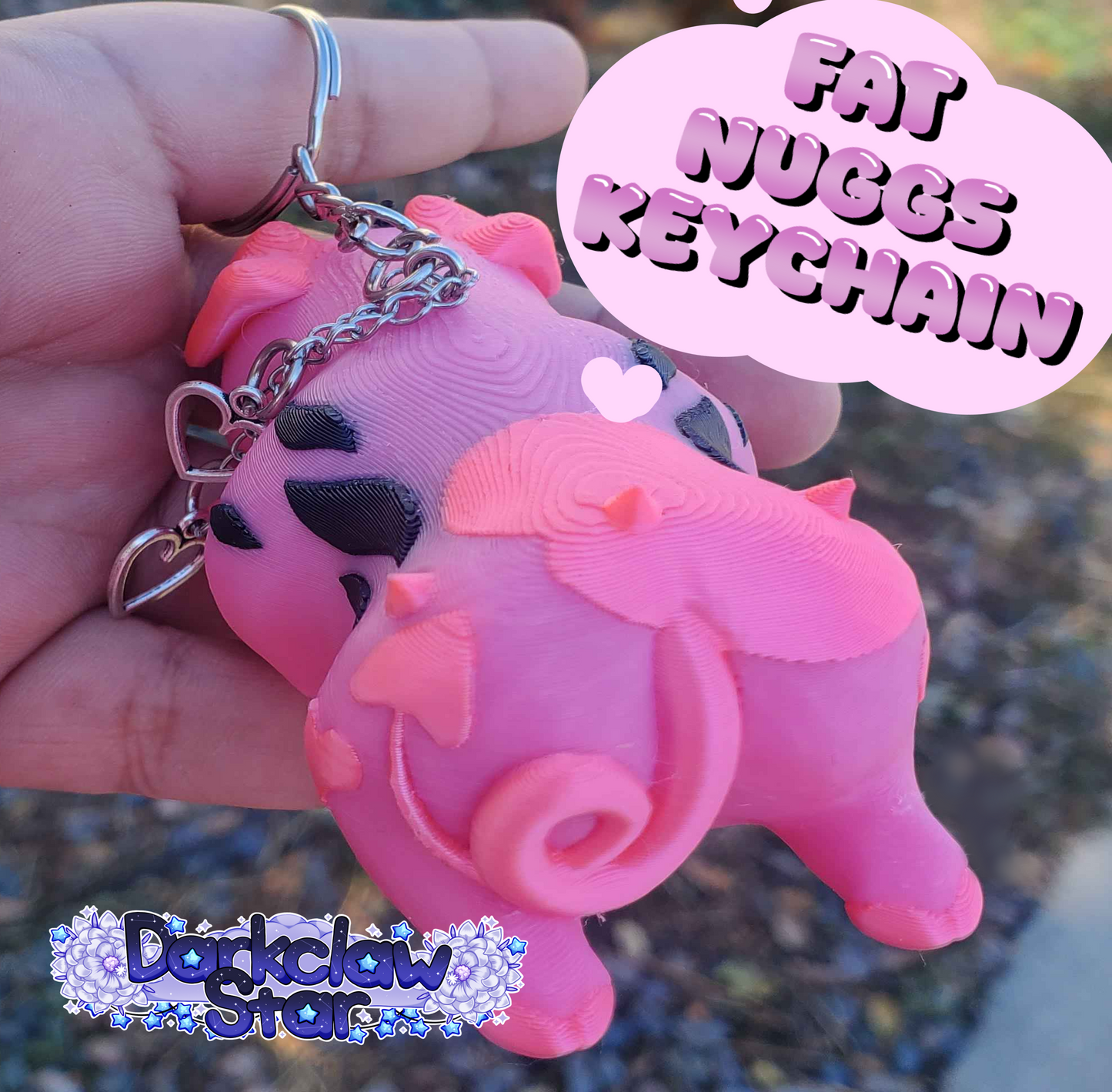 Fat Nuggets Keychain