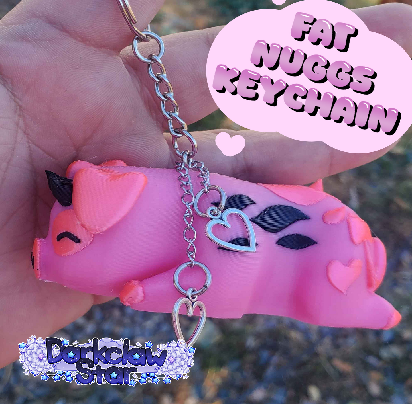 Fat Nuggets Keychain