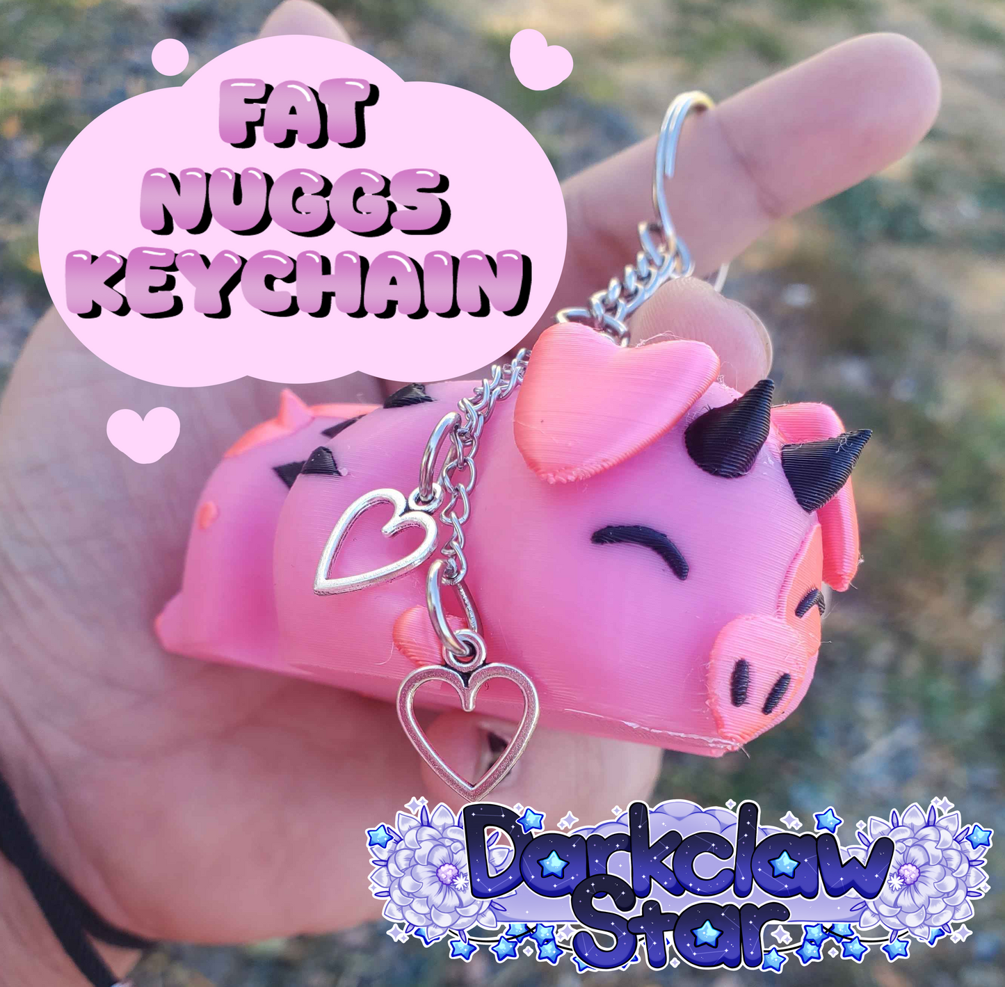 Fat Nuggets Keychain